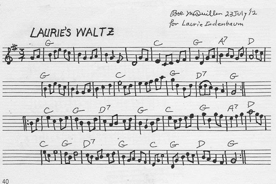 Andy Davis' chord speculations for Laurie's Waltz