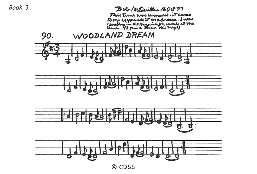 Woodland Dream by Bob McQuillen. Tune #90 in Book 3. © 1977